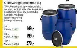 Harald Nyborg Opbevaringstønde med låg tilbud
