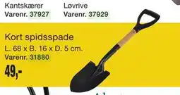 Harald Nyborg Kort spidsspade tilbud