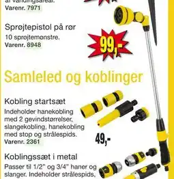 Harald Nyborg Sprøjtepistol på rør tilbud