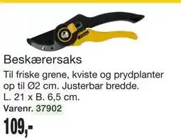 Harald Nyborg Beskærersaks tilbud