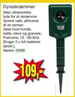 Harald Nyborg Dyreskræmmer tilbud