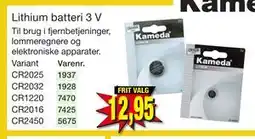 Harald Nyborg Lithium batteri 3 V tilbud