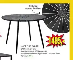 Harald Nyborg Bord Non-wood tilbud