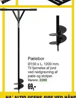 Harald Nyborg Pælebor tilbud