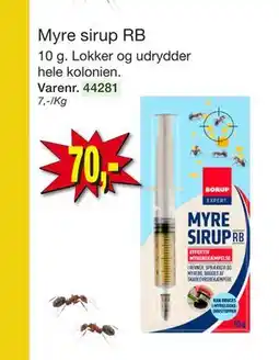 Harald Nyborg Myre sirup RB tilbud