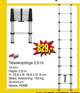 Harald Nyborg Teleskopstige 2,9 m tilbud