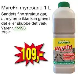Harald Nyborg MyreFri myresand 1 L tilbud