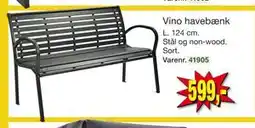 Harald Nyborg Vino havebænk tilbud