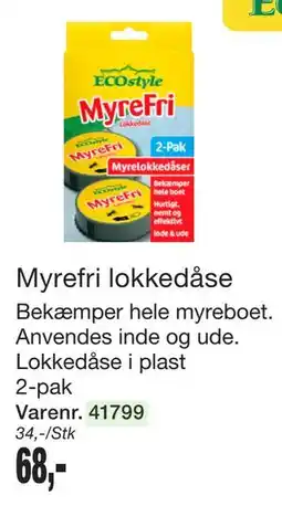 Harald Nyborg Myrefri lokkedåse tilbud