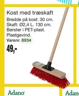 Harald Nyborg Kost med træskaft tilbud