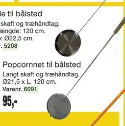 Harald Nyborg Popcornnet til bålsted tilbud