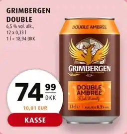 Scandinavian Park Grimbergen double ambree tilbud