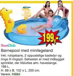 Harald Nyborg Børnepool med minilegeland tilbud
