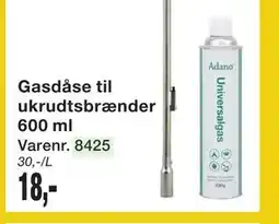 Harald Nyborg Gasdåse til ukrudtsbrænder tilbud