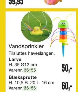 Harald Nyborg Vandsprinkler Blæksprutte tilbud