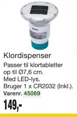 Harald Nyborg Klordispenser tilbud