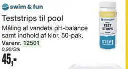 Harald Nyborg Teststrips til pool tilbud