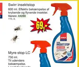 Harald Nyborg Swirr insektstop tilbud