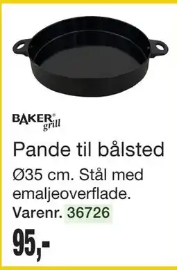 Harald Nyborg Pande til bålsted tilbud