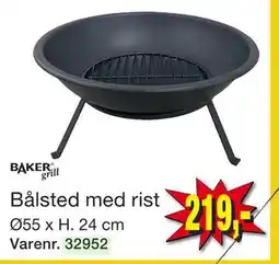 Harald Nyborg Bålsted med rist tilbud