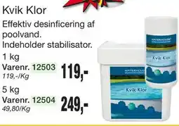 Harald Nyborg Kvik Klor tilbud