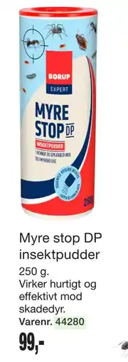 Harald Nyborg Myre stop DP insektpudder tilbud