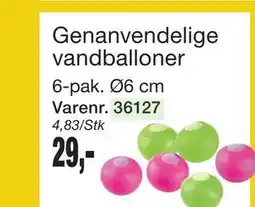 Harald Nyborg Genanvendelige vandballoner tilbud