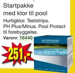 Harald Nyborg Startpakke med klor til pool tilbud