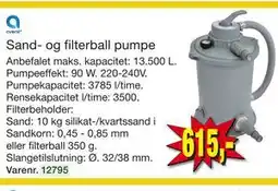 Harald Nyborg Sand- og filterball pumpe tilbud
