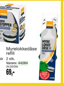 Harald Nyborg Myrelokkedåse refill tilbud