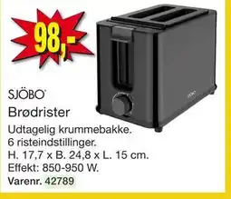Harald Nyborg Brødrister tilbud