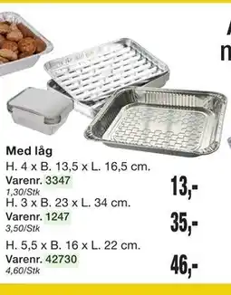 Harald Nyborg Alubakker Med låg tilbud