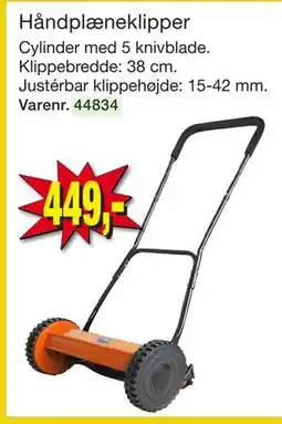 Harald Nyborg Håndplæneklipper tilbud