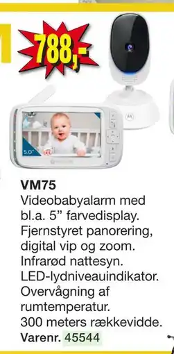 Harald Nyborg BABYALARM VM75 tilbud