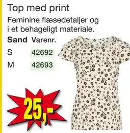 Harald Nyborg Top med print tilbud