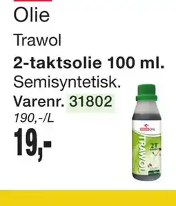 Harald Nyborg Olie 2-taktsolie 100 ml tilbud