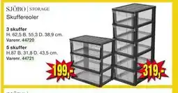 Harald Nyborg SJÖBO | STORAGE Skuffereoler tilbud