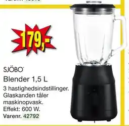 Harald Nyborg Blender 1,5 L tilbud