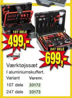 Harald Nyborg Værktøjssæt tilbud