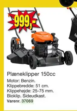 Harald Nyborg Plæneklipper 150cc tilbud