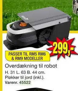 Harald Nyborg Overdækning til robot tilbud