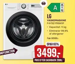 Skousen LG VASKEMASKINE F4Y5EYP6W0F tilbud