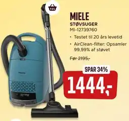 Skousen MIELE STØVSUGER MI-12739760 tilbud