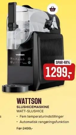 Skousen WATTSON SLUSHICEMASKINE WATT-SLUSHICE tilbud