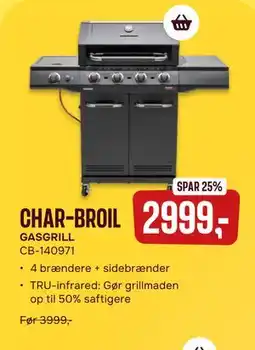 Skousen CHAR-BROIL GASGRILL CB-140971 tilbud