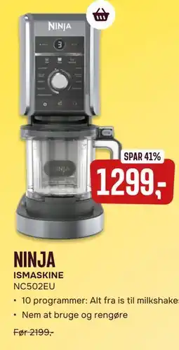 Skousen NINJA ISMASKINE NC502EU tilbud