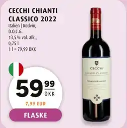 Scandinavian Park Cecchi chianti classico 2022 tilbud