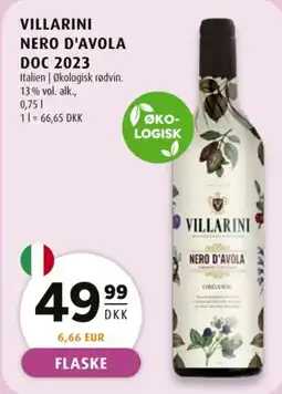 Scandinavian Park Villarini nero d'avola doc 2023 tilbud
