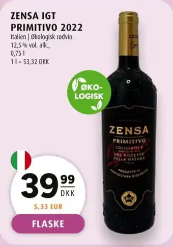 Zensa igt primitivo 2022