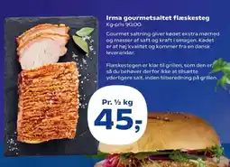 SuperBrugsen Irma gourmetsaltet flæskesteg tilbud